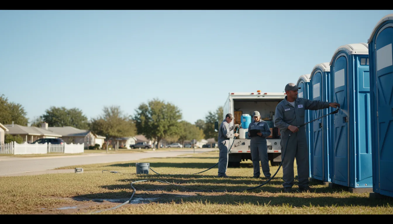Long-Term Portable Toilet Rental in Ridgeway, OH near me